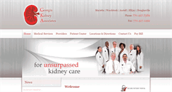 Desktop Screenshot of georgiakidney.com